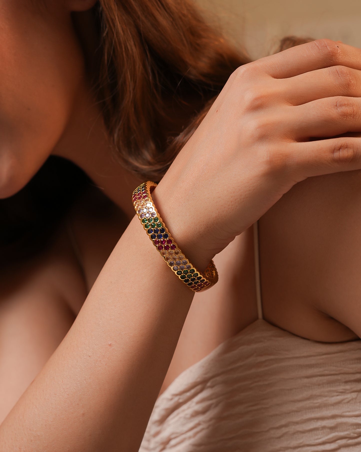 The Rainbow Pave Stack